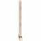 Ekena Millwork Portland Smooth Timber Gable Bracket, Douglas Fir, 84"W x 53"H x 3 1/2"D x 3 1/2"F, 15/12 Pitch GBW084X53X0404POR00SDF - alternate 2